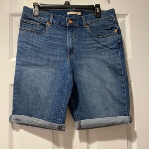 Denim Blue Women's Shorts